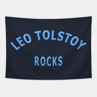 Leo Tolstoy Rocks Tapestry