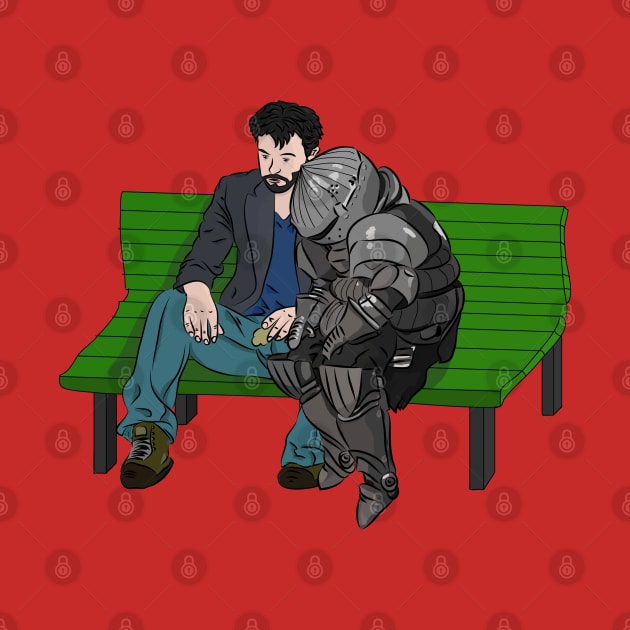 Keanu and Siegmeyer, saddest men in the world by DigitalCleo