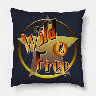 Wild & free Pillow