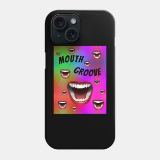 Mouth Groove Groovy Psychedelic Graphic Phone Case