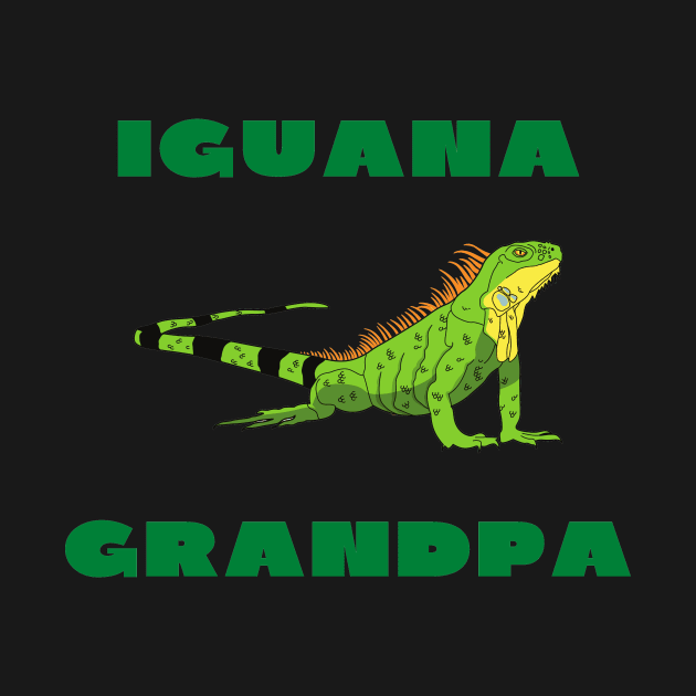 Iguana grandpa funny by IOANNISSKEVAS