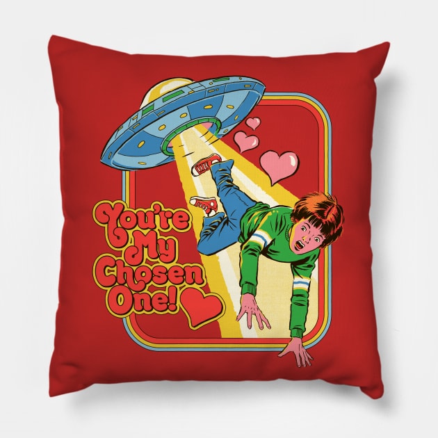 My Chosen One Pillow by Steven Rhodes