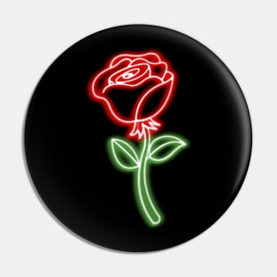 Glowing flower Pin