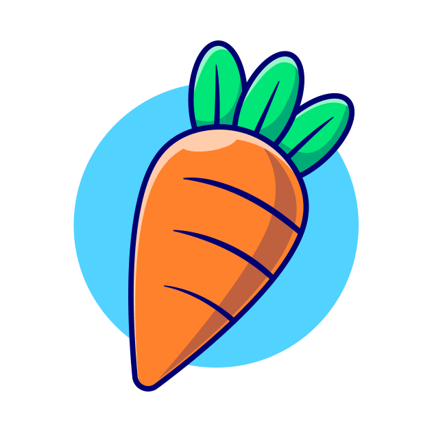 Carrot Vegetable Cartoon by Catalyst Labs