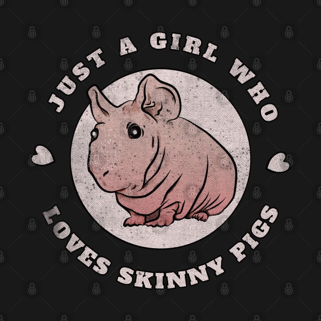 Just a girl who loves skinny pigs. by W.Pyzel