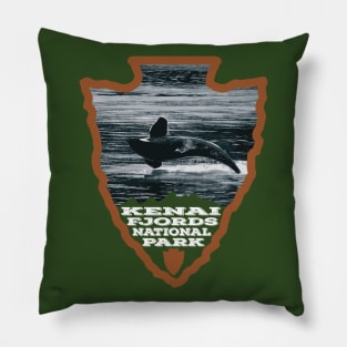 Kenai Fjords National Park arrowhead Pillow