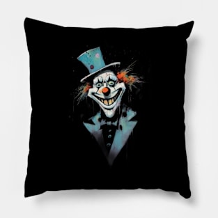 Creepy Clown Pillow