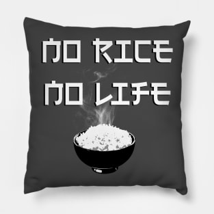 No Rice No Life Pillow