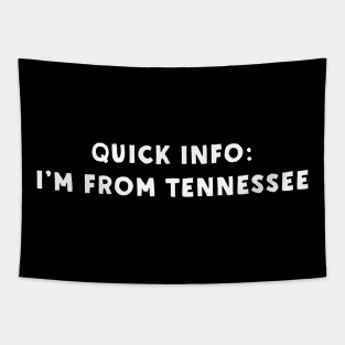 Tennessee Cool & Funny Tapestry