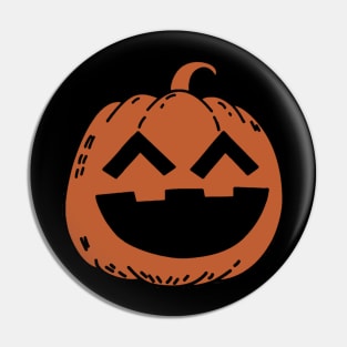 Cute Pumpkin Smiling Pin