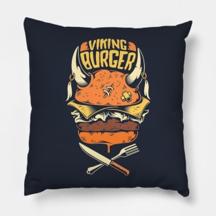 Viking Burger Pillow