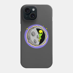 Moon is hollow - moon is fake Phone Case