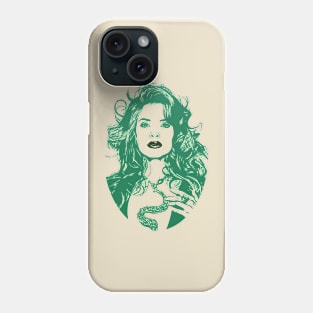 Gloria Trevi// green solid style, Phone Case