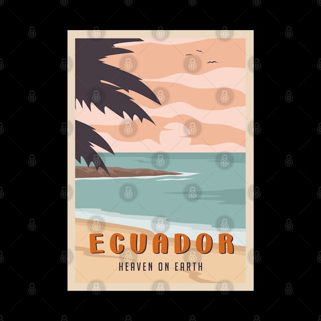 Ecuador travel destination poster by NeedsFulfilled