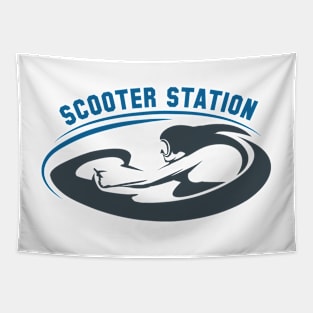 Scooter Diving Club emblem Tapestry