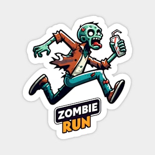 Zombie Run Magnet