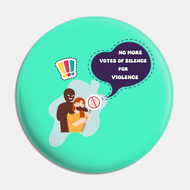 No more votes of silence for violence Pin by FREE SOUL