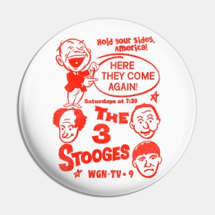 The 3 Stooges Pin