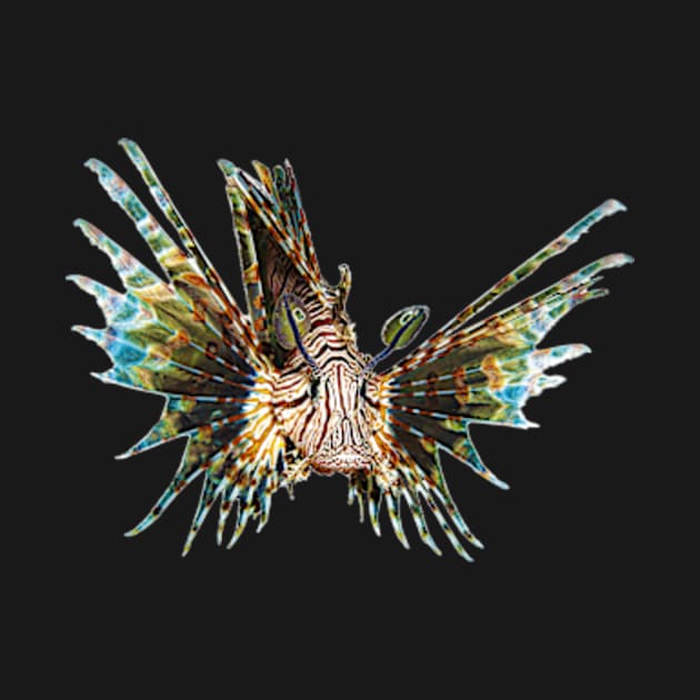 Lionfish | Underwater Art Floating Fish | by Ute-Niemann