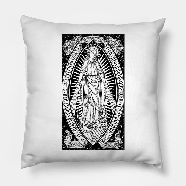 Immaculate Conception Missal Setting Pillow by DeoGratias