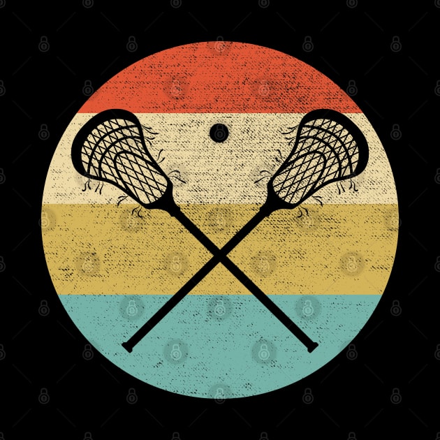 Lacrosse Retro Vintage by DragonTees