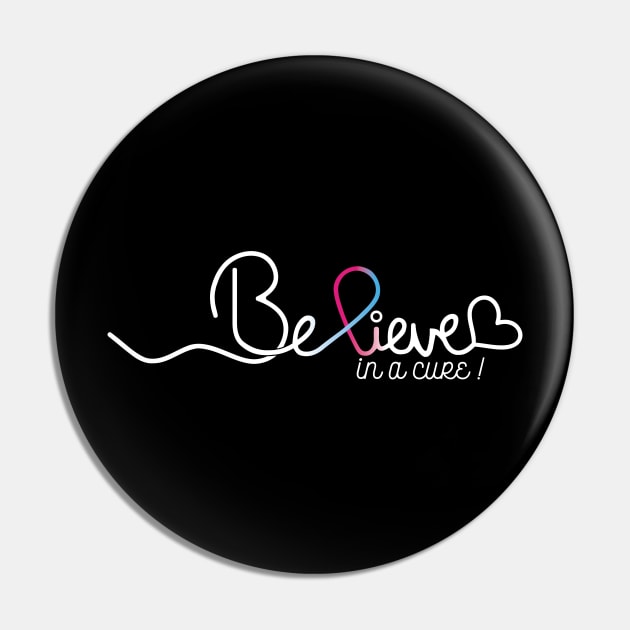 Believe- Pregnancy Infant Loss Gifts Pregnancy Infant Loss Awareness Pin by AwarenessClub