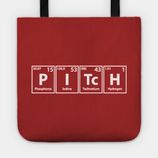 Pitch (P-I-Tc-H) Periodic Elements Spelling Tote