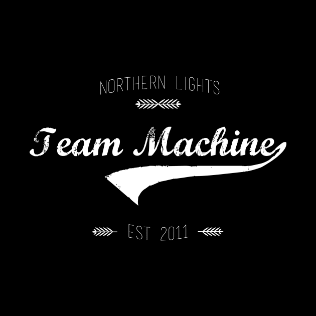 Team Machine (white) by rainilyahead