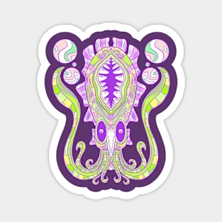 Squid Witch Magnet