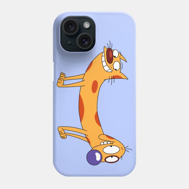 Catdog // Catdog Phone Case by amandawagner