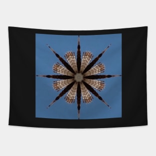 Osprey in Flight Kaleidoscope Tapestry