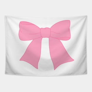 pink bow Tapestry