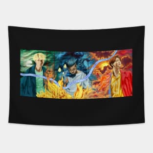 BTS - RAPLINE TRIPTYCH PAINTING Tapestry