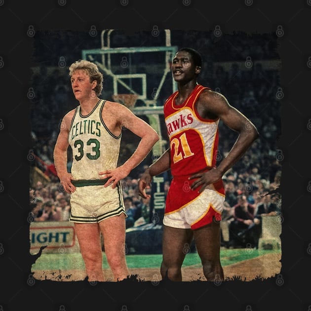 Larry Bird vs Wilkins by Wendyshopart