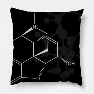 Codeine Molecule Pillow