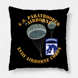 US Paratrooper - XVIII Airborne Corps Pillow