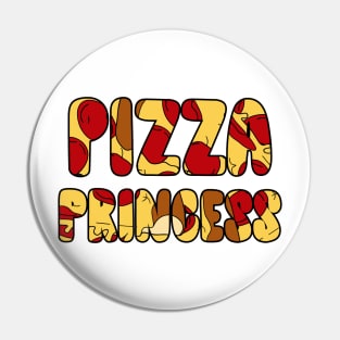 Pepperoni Pizza Princess Pin