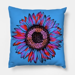 Sunflower Girl Pillow