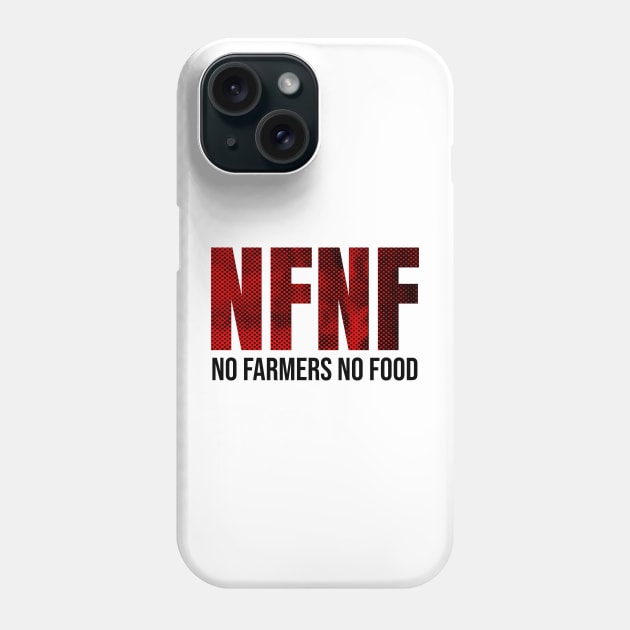 No Farmers No Food Design Phone Case by PlusAdore