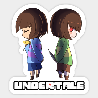 Frisk Stickers Teepublic