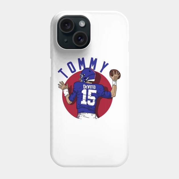 Tommy Devito Back Phone Case by Luna Illustration