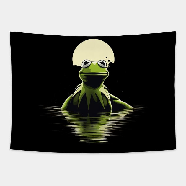 kermit Tapestry by piratesnow