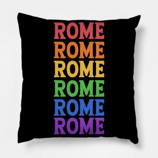 ROME COLORFUL CITY Pillow