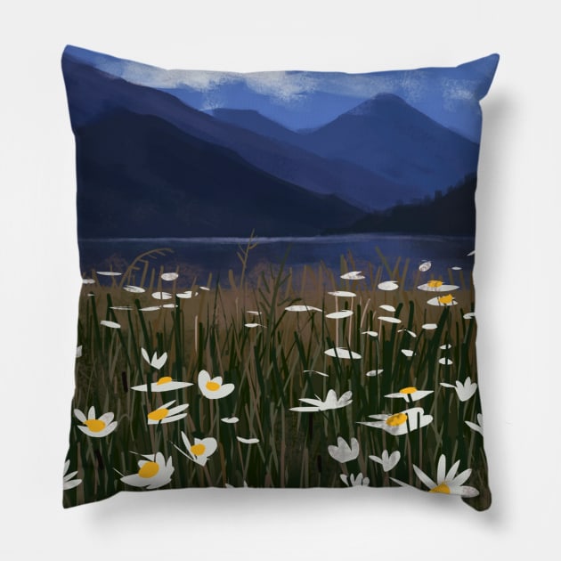 FLOWERS Pillow by DUST2196