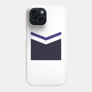 Real Madrid Retro 1996 - 97 Navy White Purple Tracksuit Phone Case