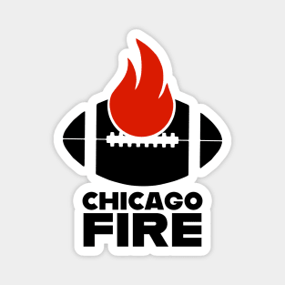 Defunct Chicago Fire WFL 1974 Magnet