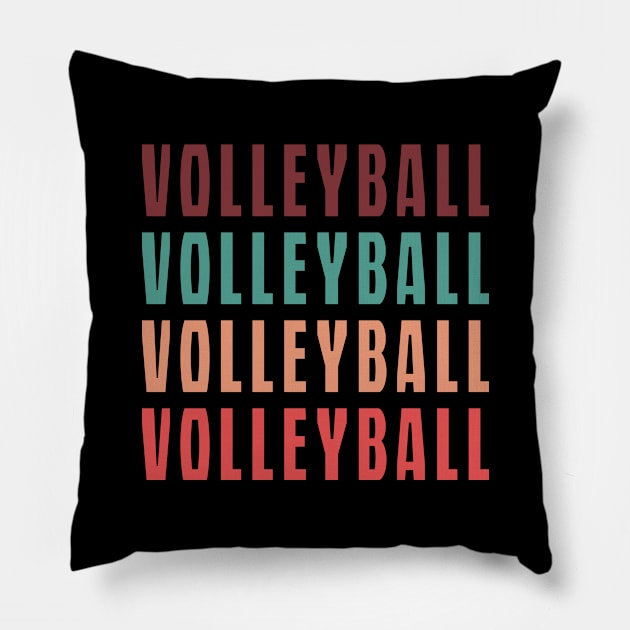 volleyball Pillow by Mamon