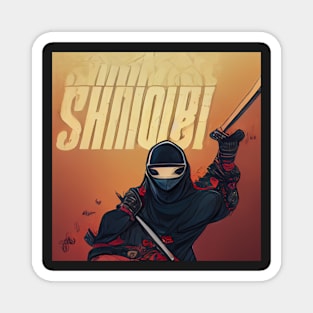 Shinobi | Comics Style Magnet