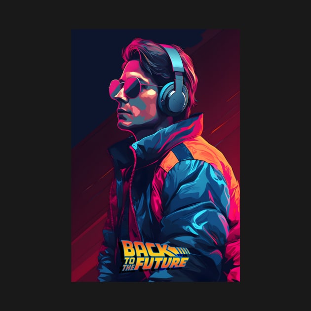 Marty Mcfly - Back to the Future by NeonOverdrive