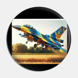 Ukrainian F-16 Pin